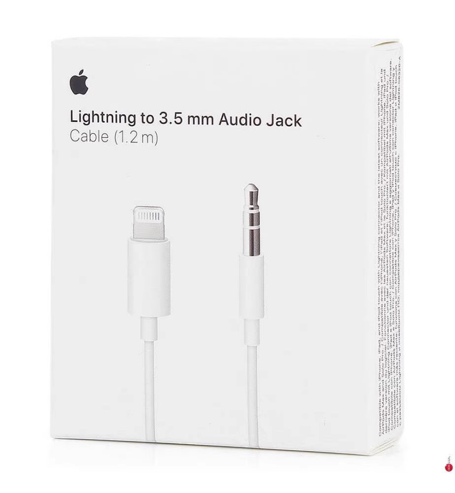 Apple Lightning to 3.5mm Audio Cable (1.2m) - White